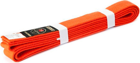 Pas kimono do strojów sztuk walki kimon Karate Judo Bushindo pomarańczowy 280 cm