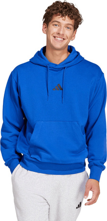 Bluza męska adidas Essentials Feelcozy Fleece niebieska JE3800
