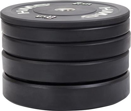 Talerz olimpijski obciążenie Bumper HMS BBR25 25 kg