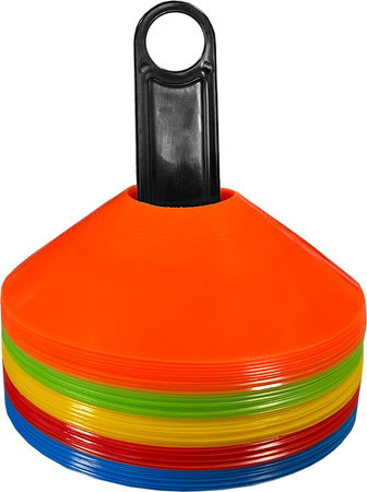 Pachołek Trizand 5cm 50 szt. ze stojakiem 5725