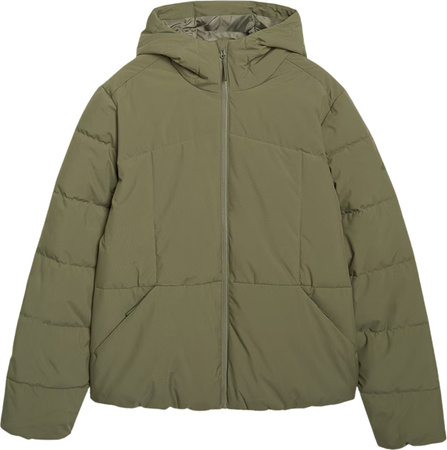 Kurtka puchowa męska 4F M0710 khaki 4FWAW25TDJAM0710 43S