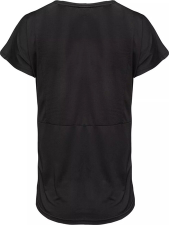 Damska koszulka z krótkim rękawem Hi-tec Lady Hine czarna rozmiar XL