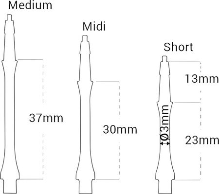 Harrows Shaft Clik Slim midi