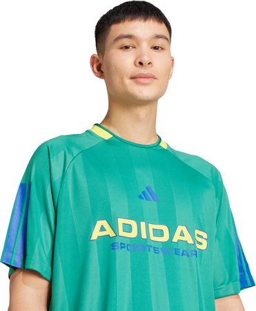 Koszulka męska adidas House of Tiro Jersey zielona KB5570