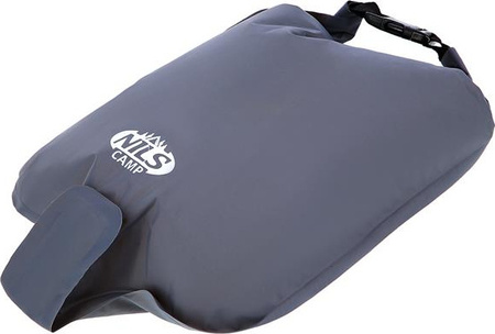 Mata turystyczna z pompką Nils Camp NC4006 szary 190x58x5 cm