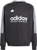 Bluza męska adidas House of Tiro Fleece czarno-biała IW0172