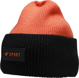 Czapka dla chłopca 4F czarna HJZ22 JCAM004 21S