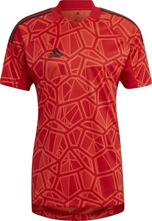 Koszulka męska Condivo 22 Goalkeeper Jersey Short Sleeve czerwona H21238