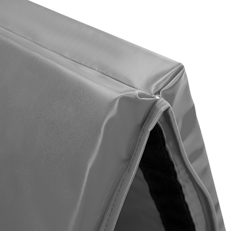 Materac gimnastyczny składany HMS Premium MGS01 2400x1200 mm szary