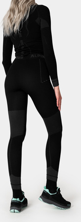 Bielizna termoaktywna damska Alpinus Base Layer Set czarno-szara GT18370