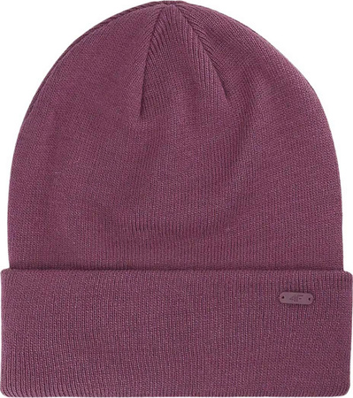 Czapka zimowa ciepła 4F U622 burgund 4FWAW25ACAPU622 60S