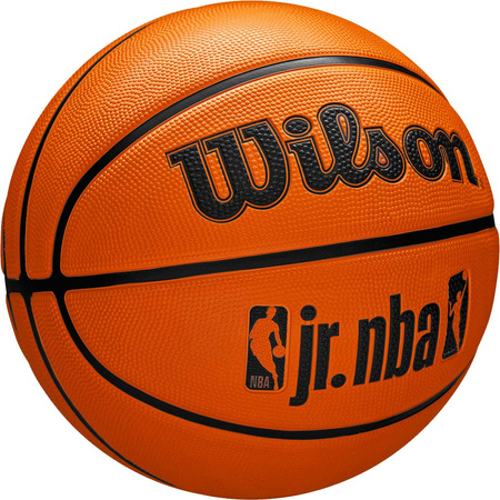 Piłka do koszykówki koszykowa Wilson JR NBA Fam Logo pomarańczowa WZ3013001XB7