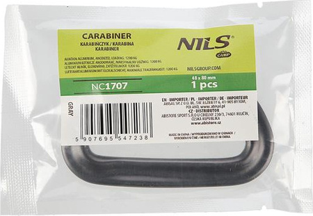 Karabińczyk 12 kn Nils camp nc1707 szary