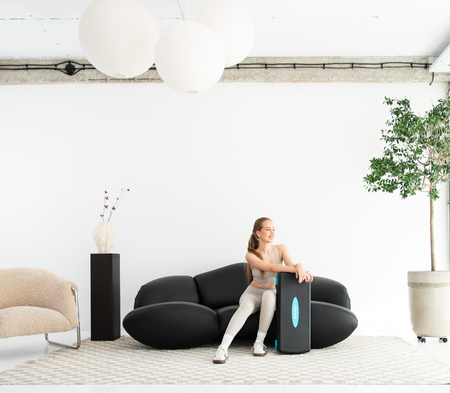 Step do aerobiku HMS as002 black/mint