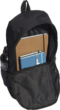 Plecak sportowy szkolny miejski adidas Essentials Linear czarny HT4746