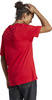 Koszulka męska adidas Essentials Single Jersey Embroidered Small Logo Tee czerwona IC9290
