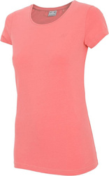 Koszulka damska 4F koralowa H4Z22 TSD350 63S