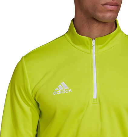 Bluza męska adidas Entrada 22 Training Top limonkowa HC5057