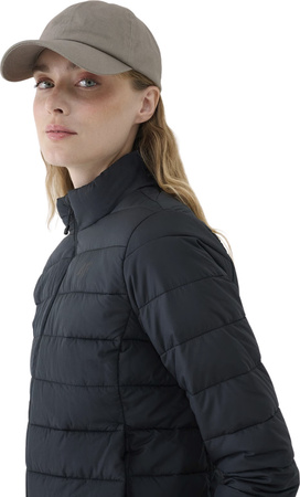 Kurtka damska puchowa 4F F533 czarna 4FWSS25TDJAF533 20S