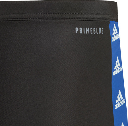 Spodenki szorty kąpielowe męskie adidas Fitness Taper Swim Boxers czarne FS3418