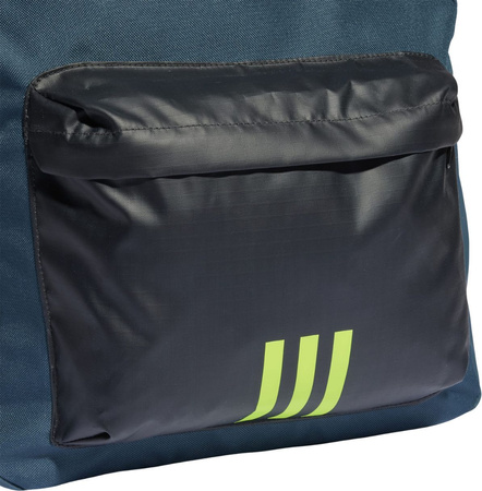 Plecak sportowy szkolny miejski adidas Classic Badge of Sport 3-Stripes turkusowy IK5722