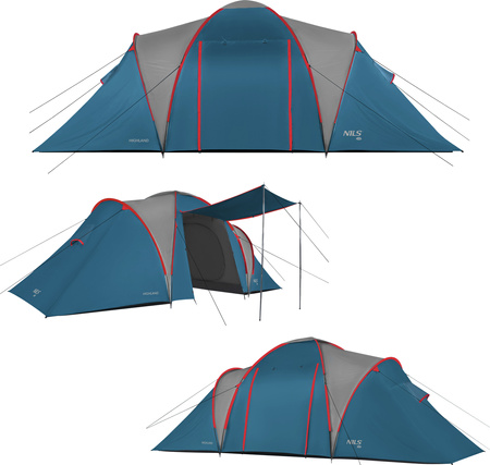 Namiot kempingowy turystyczny Highland Nils Camp NC6031