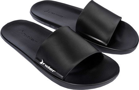 Klapki męskie Rider Speed Slide AD czarne 11766-21555