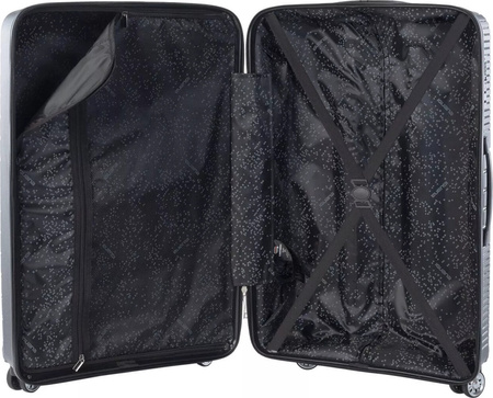 Walizka podróżna na kółkach twarda Iguana Cantabria II 97 litrów 75 x 48 x 30 cm