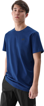 Koszulka męska 4F M2256 granatowa 4FWMM00TTSHM2256 46S