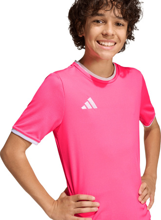 Koszulka dla dzieci adidas Entrada 26 Jersey różowa KE9846