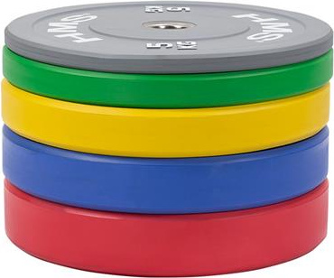 Talerz olimpijski Bumper 20 kg HMS CBR20 niebieski