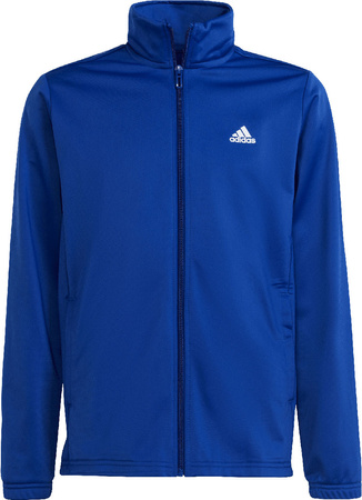 Dres dla dzieci adidas Essentials Big Logo Track Suit niebiesko-czarny HR6408