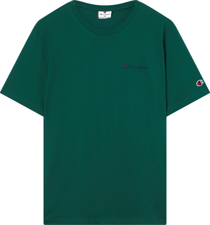 Koszulka męska Champion SS Tee zielona 221798 GS584