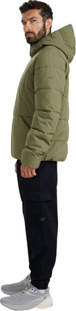 Kurtka puchowa męska 4F M0710 khaki 4FWAW25TDJAM0710 43S