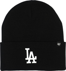 Czapka zimowa Los Angeles Dodgers czarna B-HYMKR12ACE-BKA