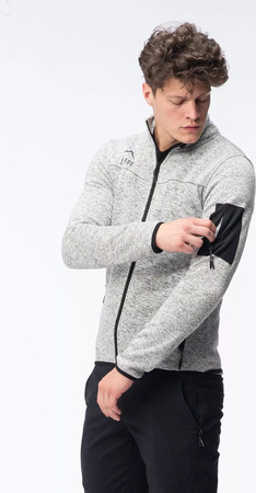 Męski polar bluza turystyczna mikropolar Elbrus Creg rozmiar S