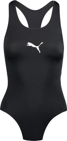 Kostium strój kąpielowy damski Puma Racerb 1 czarny 907681 03