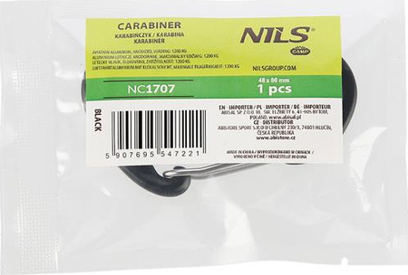 Karabińczyk 12kn Nils camp nc1707 czarny