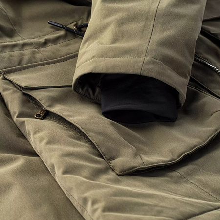 Damska kurtka wodoodporna parka z kapturem ocieplana Iguana Nermin W rozmiar S