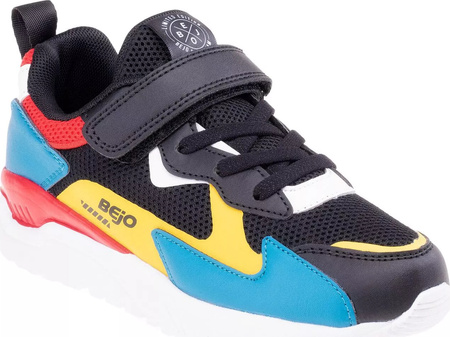 Dziecięce sneakersy Bejo AGEPI JR black/green/yellow/red rozmiar 32