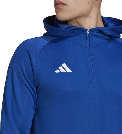 Bluza męska adidas Tiro 23 Competition Hoodie niebieska HU1349