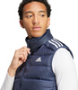 Kamizelka męska adidas Essentials 3-Stripes Light Down granatowa IK3210