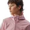 Kurtka przejściowa softshell z kapturem damska 4F F215 różowa 4FWSS24TSOFF215 56S