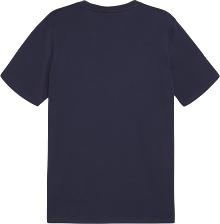 Koszulka męska Puma Team Goal Casuals Tee granatowa 658615 06