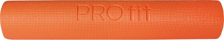 Mata do yogi Profit Slim 173x61x0,5cm pomarańczowa DK 2203