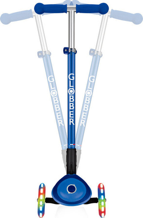 Hulajnoga balansowa 3-kołowa Globber Primo Foldable Plus Lights Navy Blue 439-100