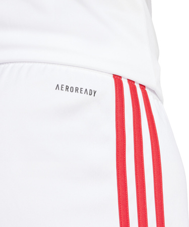 Spodenki męskie adidas Squadra 25 białe JH3404