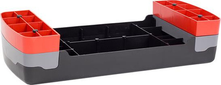 Step do aerobiku HMS AS003 czarno-szaro-czerwony