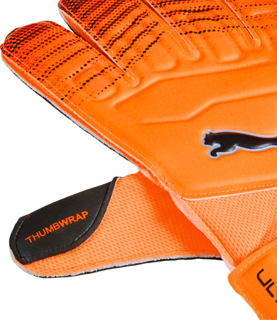 Rękawice bramkarskie Puma Ultra Play RC Heat Fire pomarańczowe 42084 02