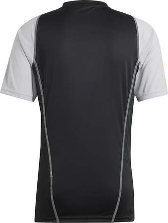 Koszulka męska adidas Tiro 23 Competition Jersey czarno-szara HU1295